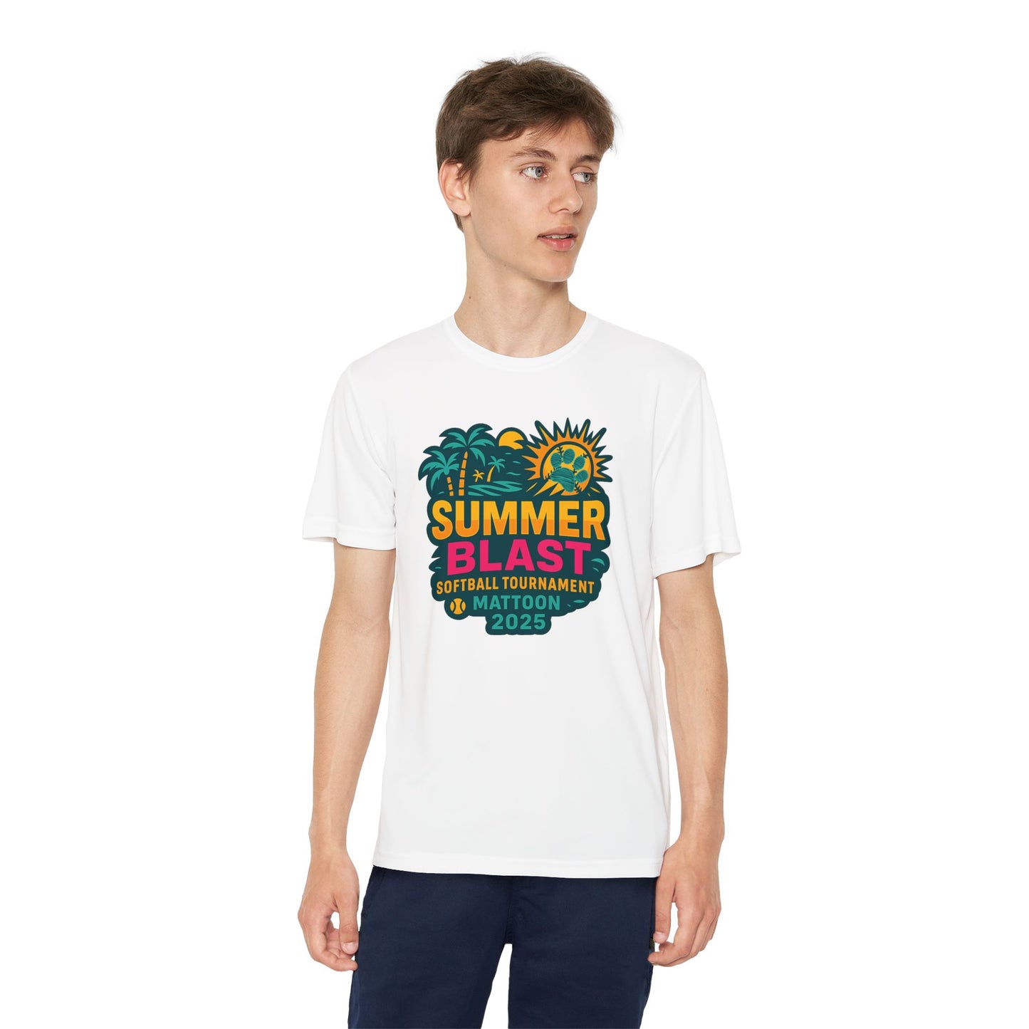 2025 Summer Blast Tournament Tee (ATHLETIC 100% POLYESTER)