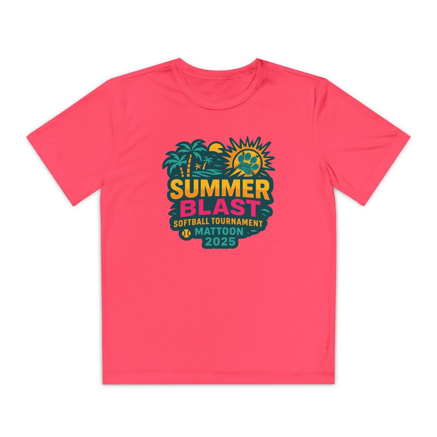 2025 Summer Blast Tournament Tee (ATHLETIC 100% POLYESTER)