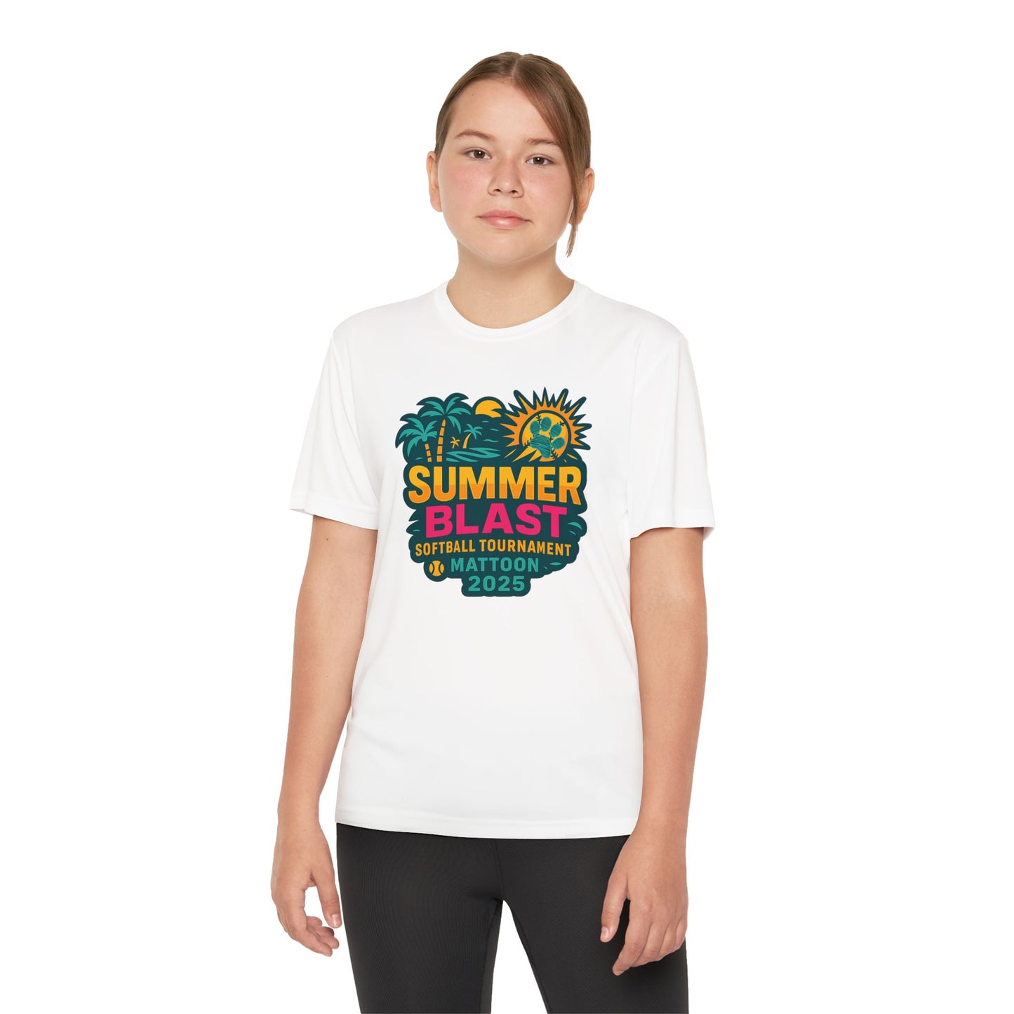 2025 Summer Blast Tournament Tee (ATHLETIC 100% POLYESTER)