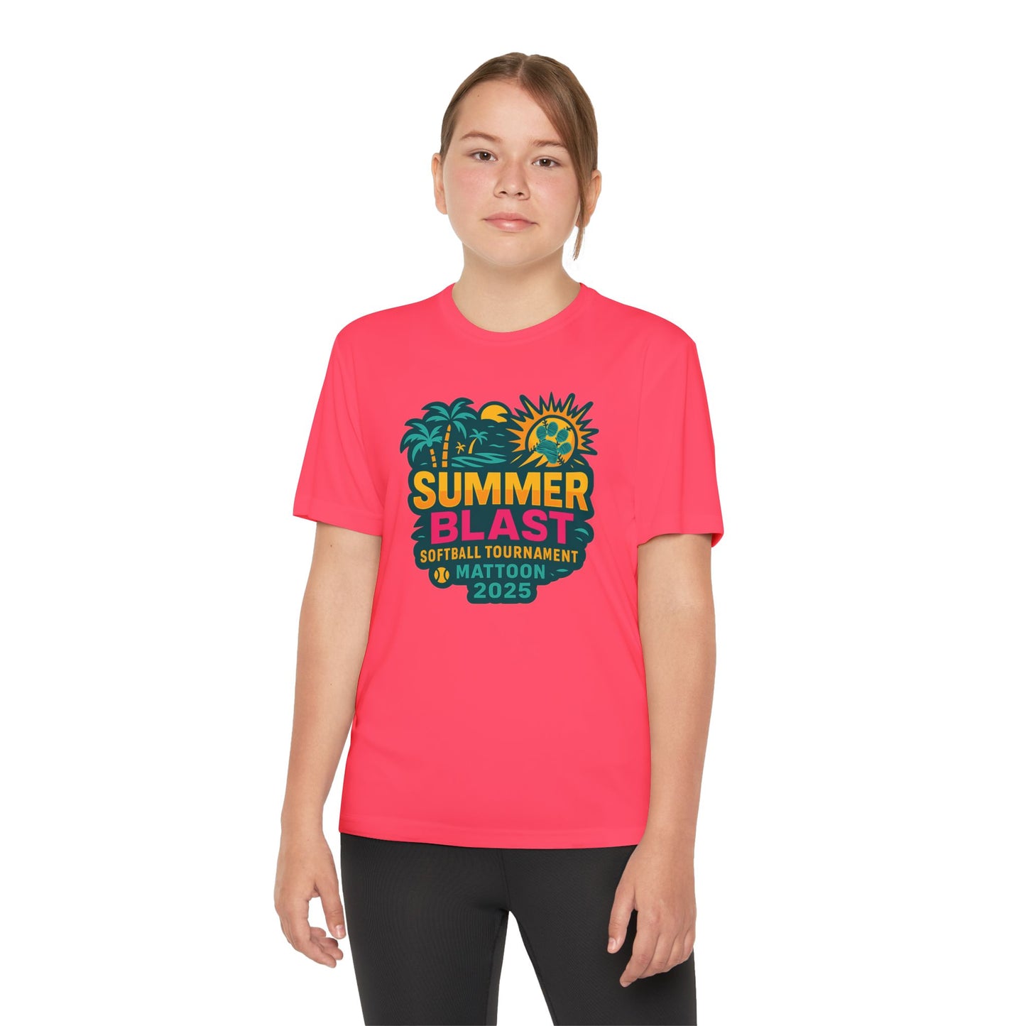 2025 Summer Blast Tournament Tee (ATHLETIC 100% POLYESTER)