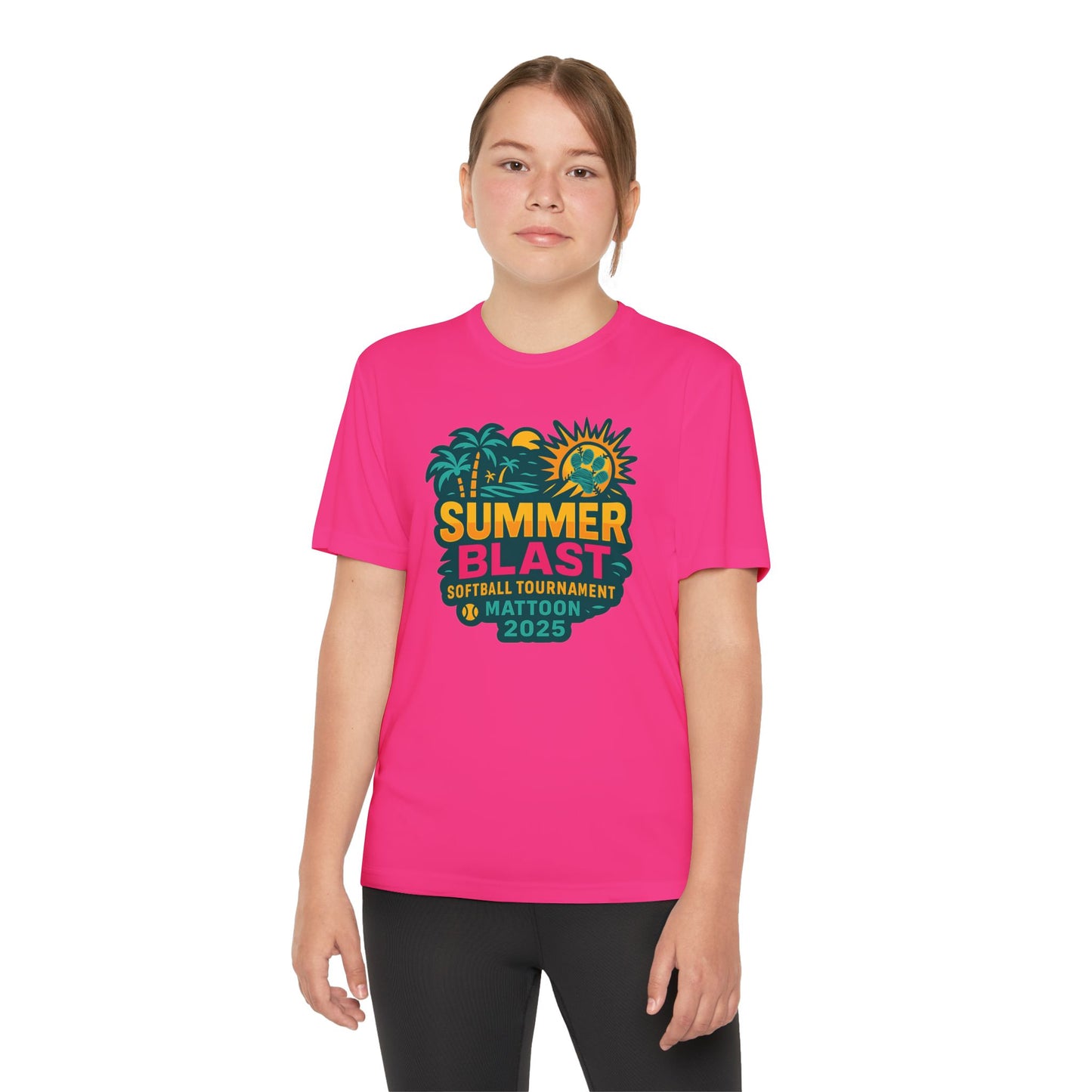 2025 Summer Blast Tournament Tee (ATHLETIC 100% POLYESTER)