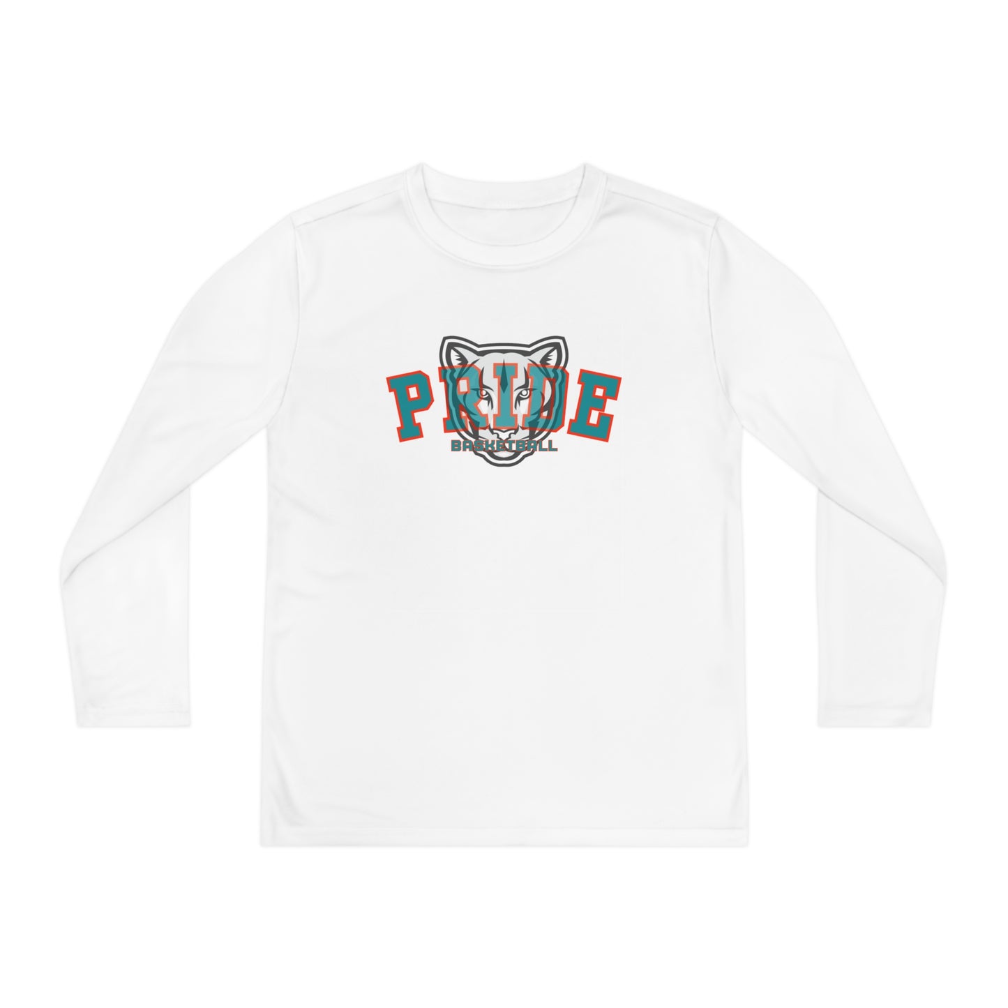 Pride Girls Basketball Youth Long Sleeve Competitor Tee