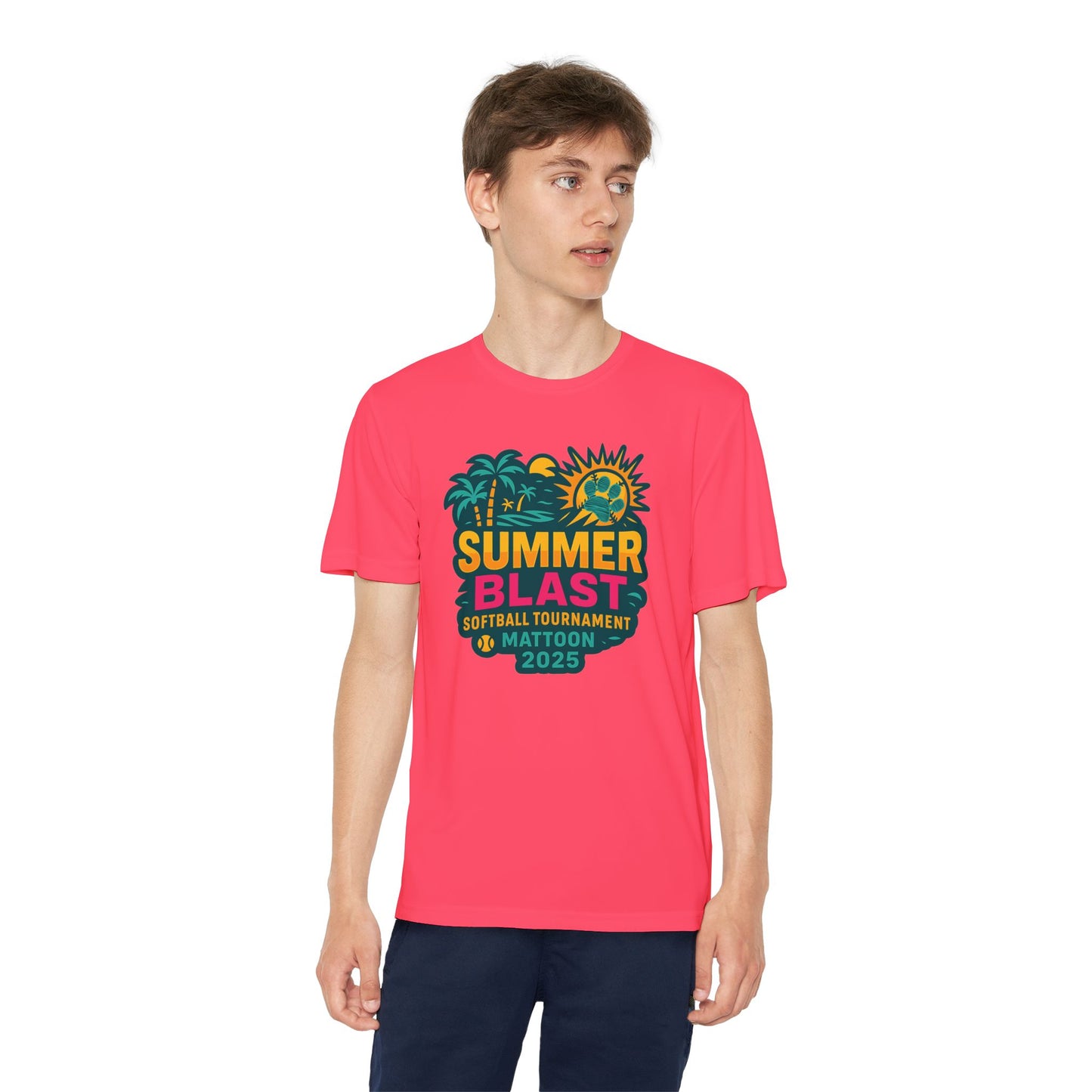 2025 Summer Blast Tournament Tee (ATHLETIC 100% POLYESTER)