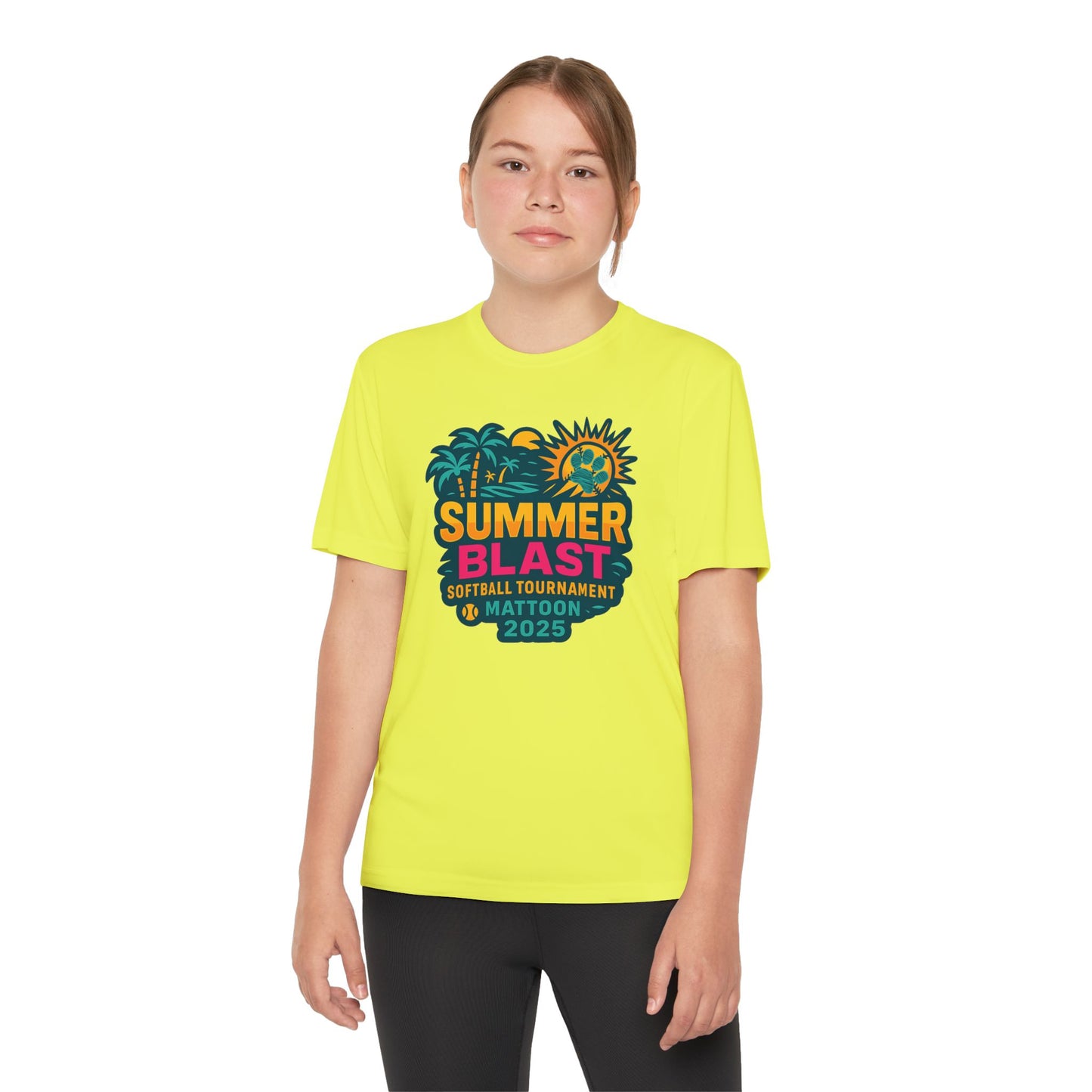 2025 Summer Blast Tournament Tee (ATHLETIC 100% POLYESTER)