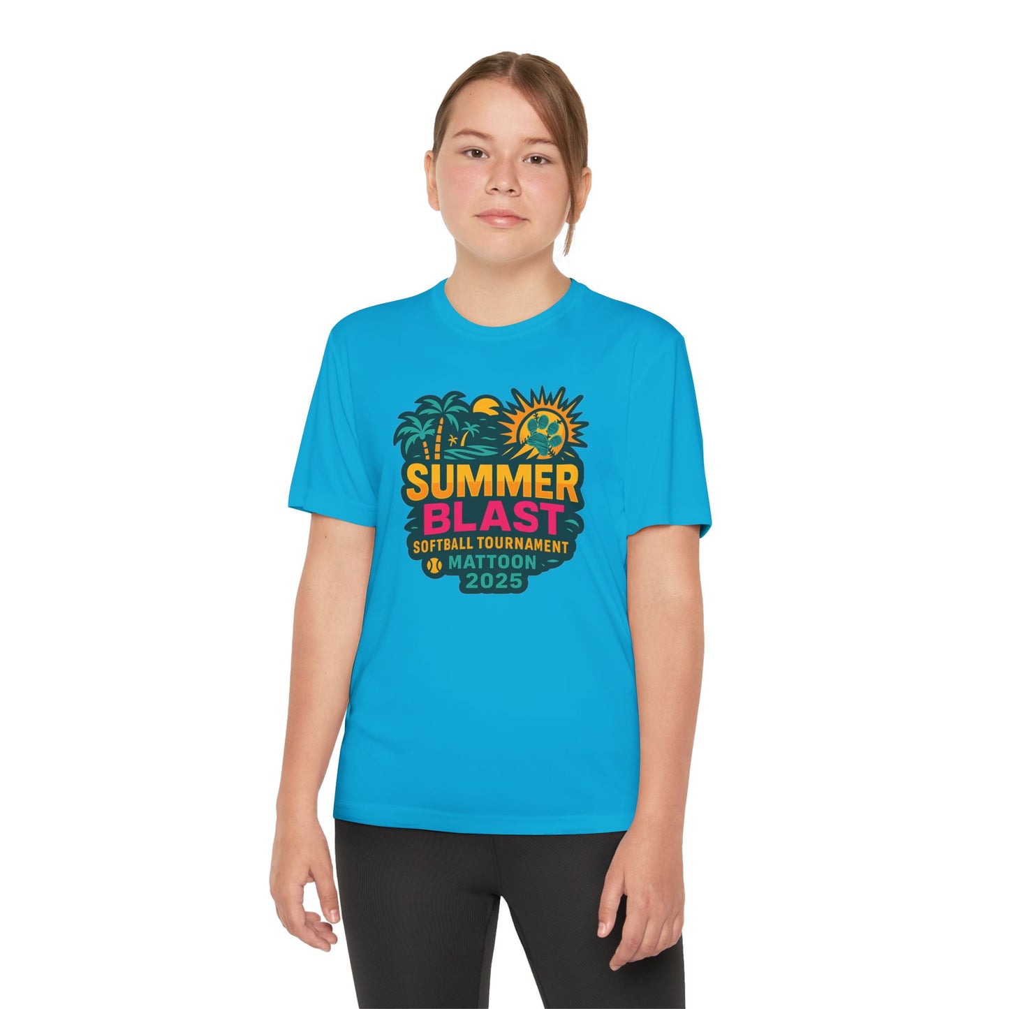 2025 Summer Blast Tournament Tee (ATHLETIC 100% POLYESTER)
