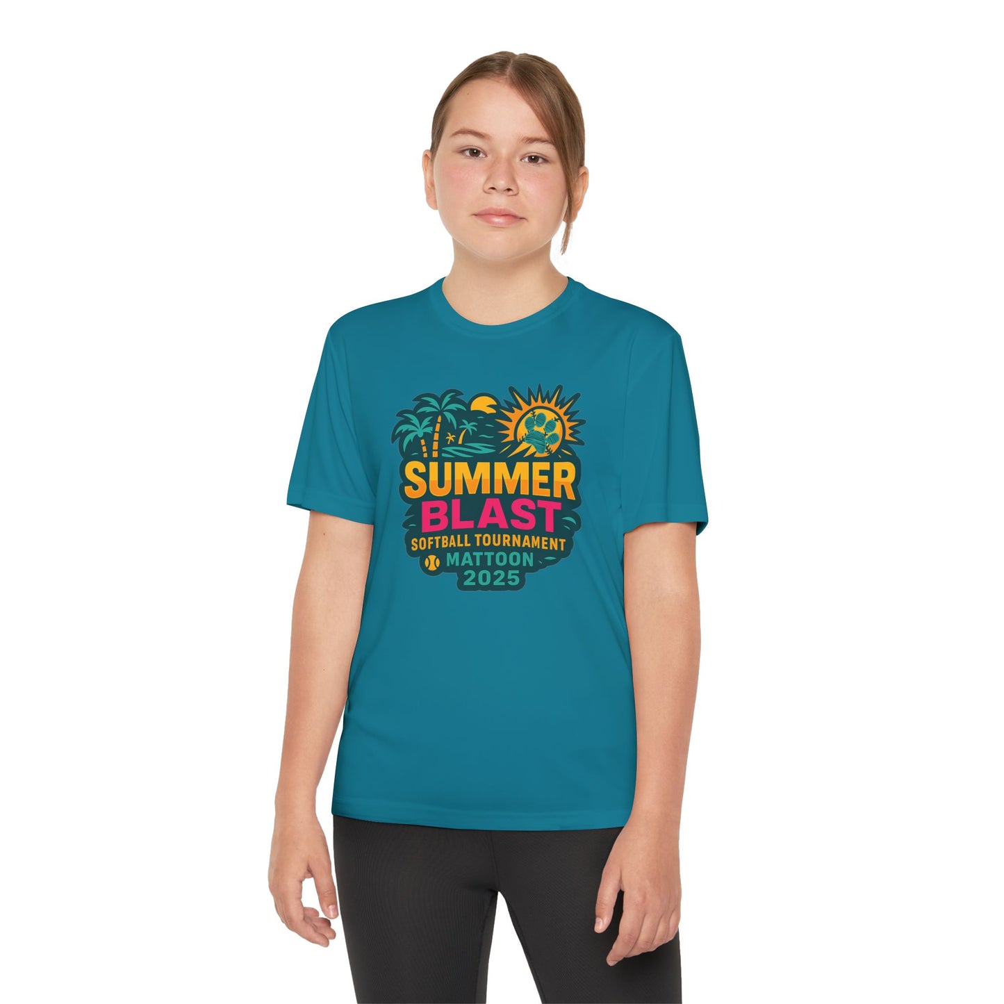 2025 Summer Blast Tournament Tee (ATHLETIC 100% POLYESTER)