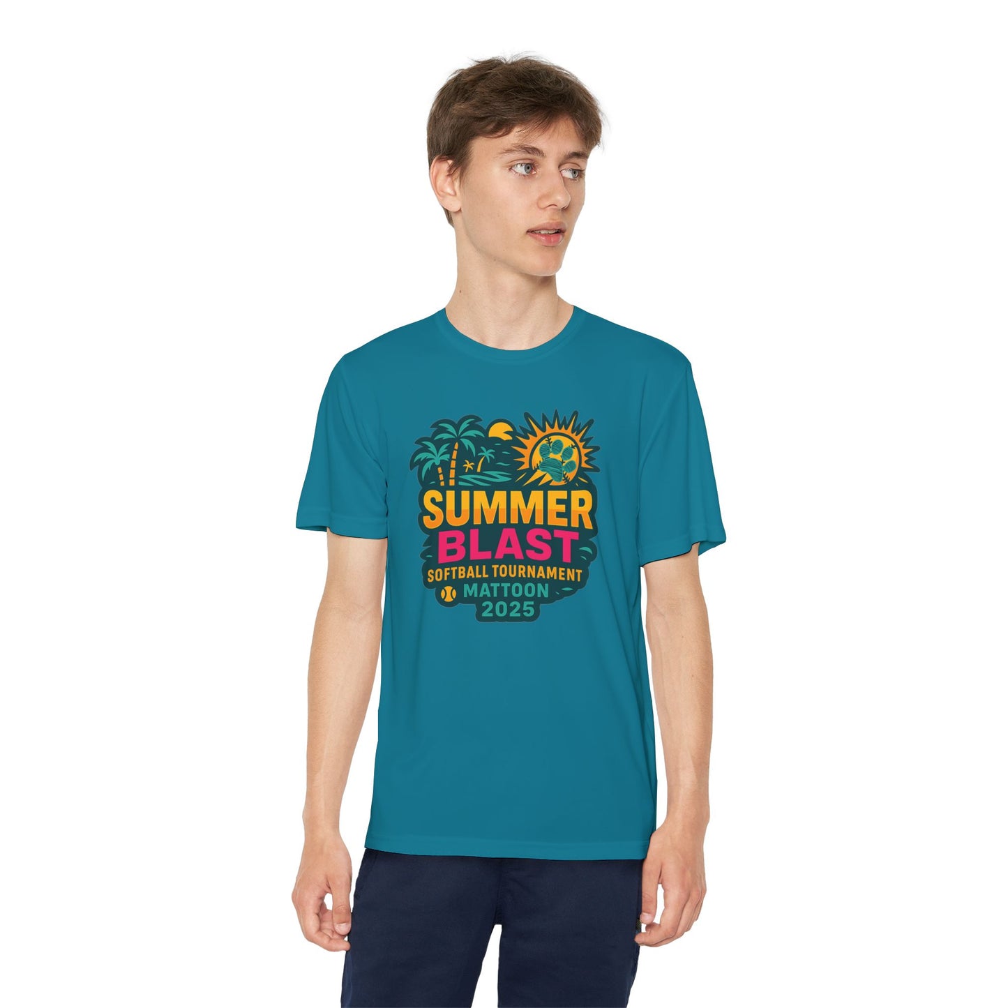 2025 Summer Blast Tournament Tee (ATHLETIC 100% POLYESTER)