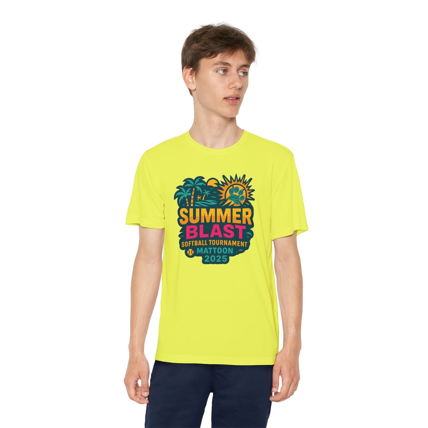 2025 Summer Blast Tournament Tee (ATHLETIC 100% POLYESTER)