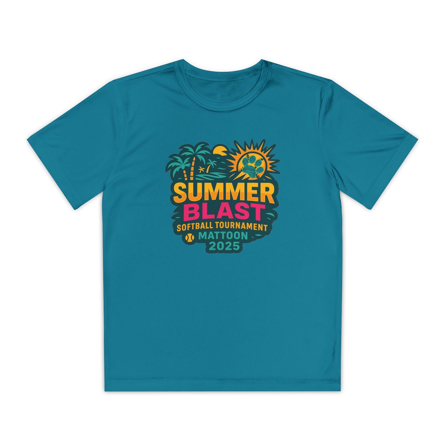 2025 Summer Blast Tournament Tee (ATHLETIC 100% POLYESTER)