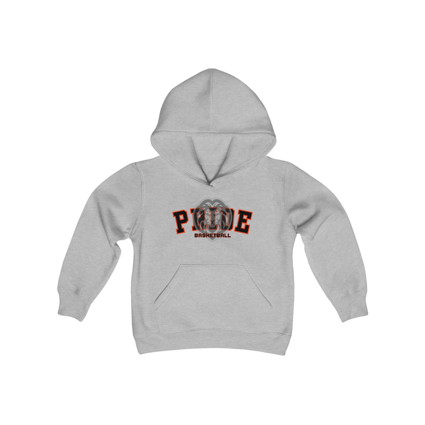Pride Basketball Youth Heavy Blend Hooded Sweatshirt