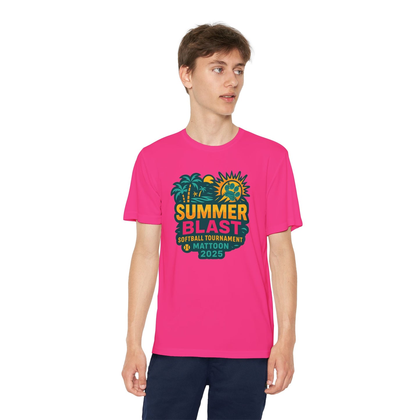 2025 Summer Blast Tournament Tee (ATHLETIC 100% POLYESTER)