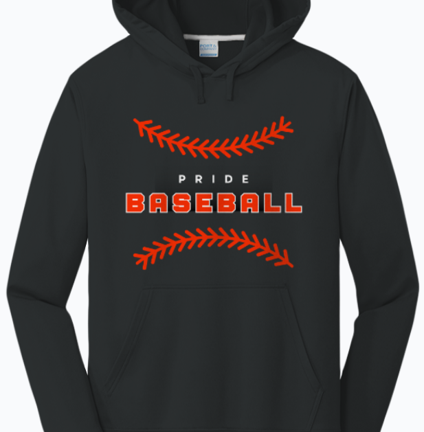 Mattoon Pride Baseball Hoodie 1112 - BLACK
