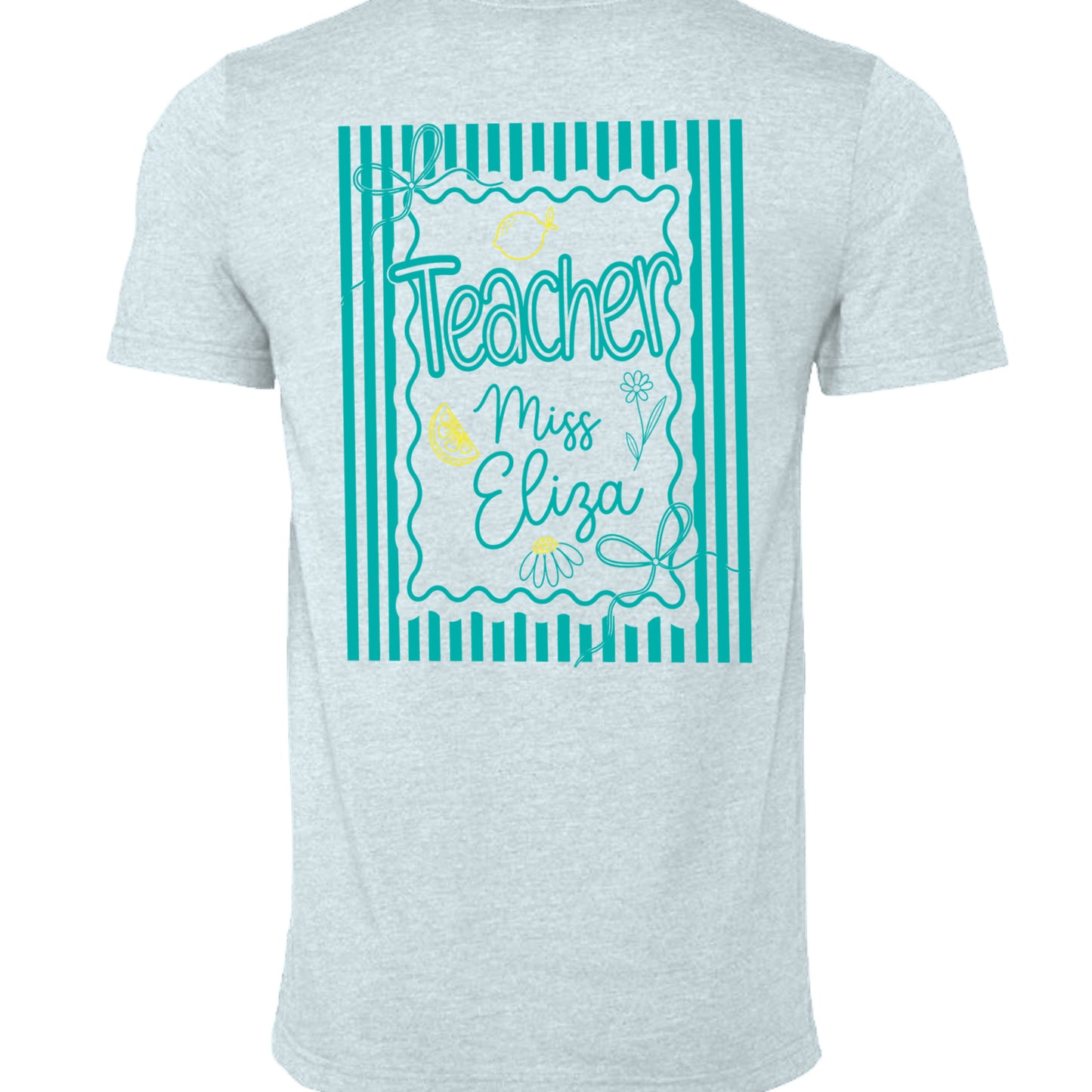 HEATHER ICE BLUE - 3001CVC - BACK