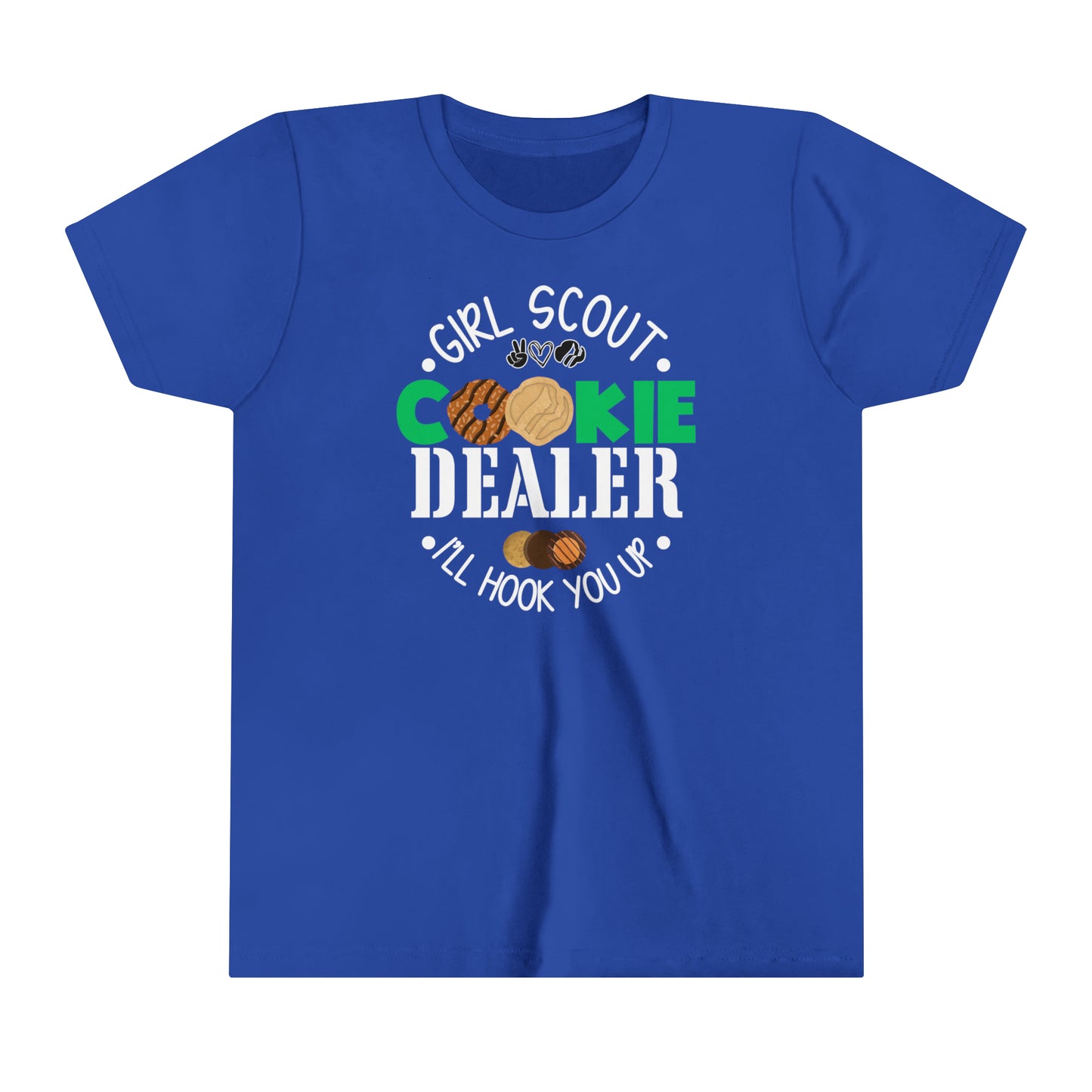 (YOUTH) "Cookie Dealer" Bella Canvas Tee