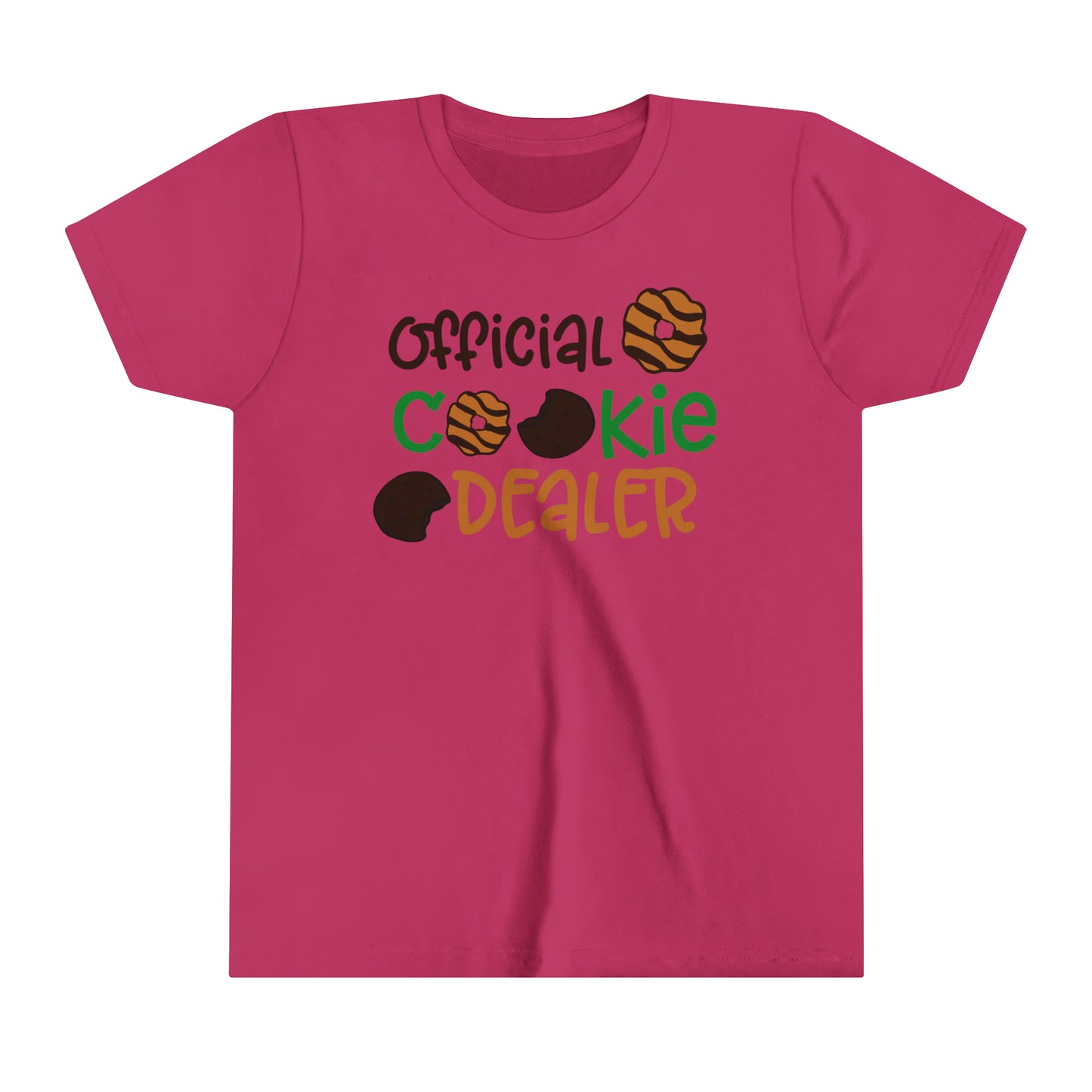 (YOUTH) "Official Cookie Dealer" Bella Canvas Tee