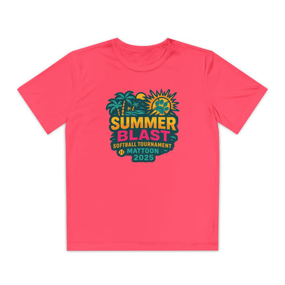 2025 Summer Blast Tournament Tee (ATHLETIC 100% POLYESTER)