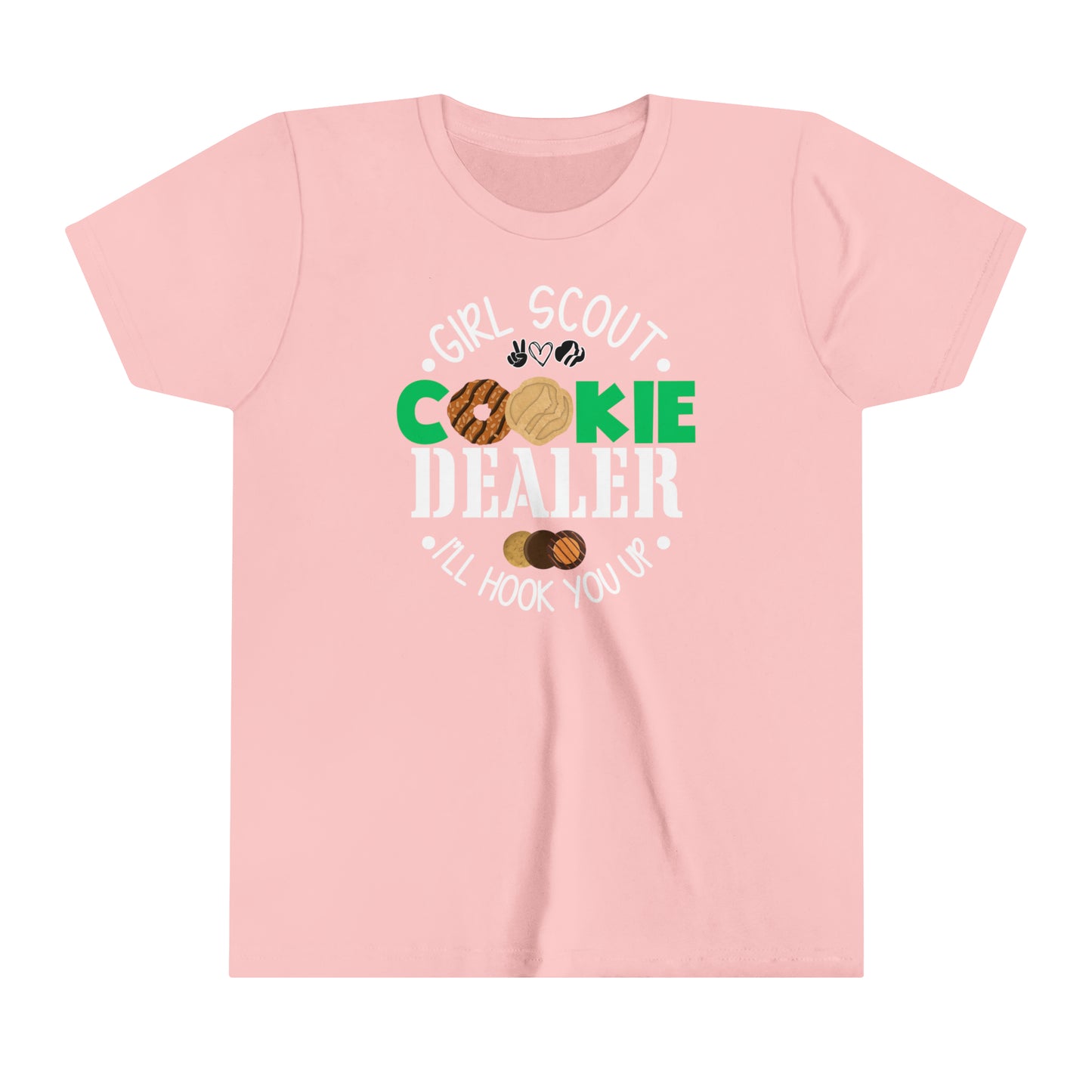 (YOUTH) "Cookie Dealer" Bella Canvas Tee
