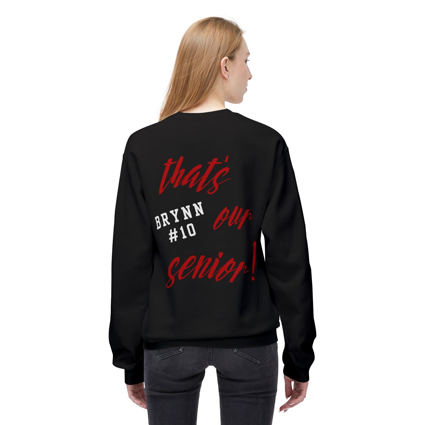 Neoga Indians Basketball "BRYNN" Softstyle Fleece Sweatshirt (front & back design) / pickup only with Jackie Richards