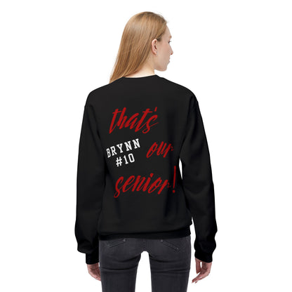 Neoga Indians Basketball "BRYNN" Softstyle Fleece Sweatshirt (front & back design) / pickup only with Jackie Richards