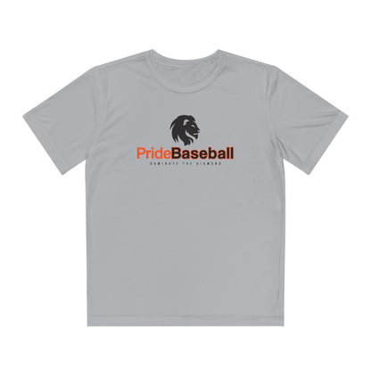 Youth Pride Baseball - "Dominate the Diamond" Athletic Tee