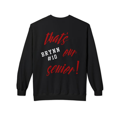 Neoga Indians Basketball "BRYNN" Softstyle Fleece Sweatshirt (front & back design) / pickup only with Jackie Richards