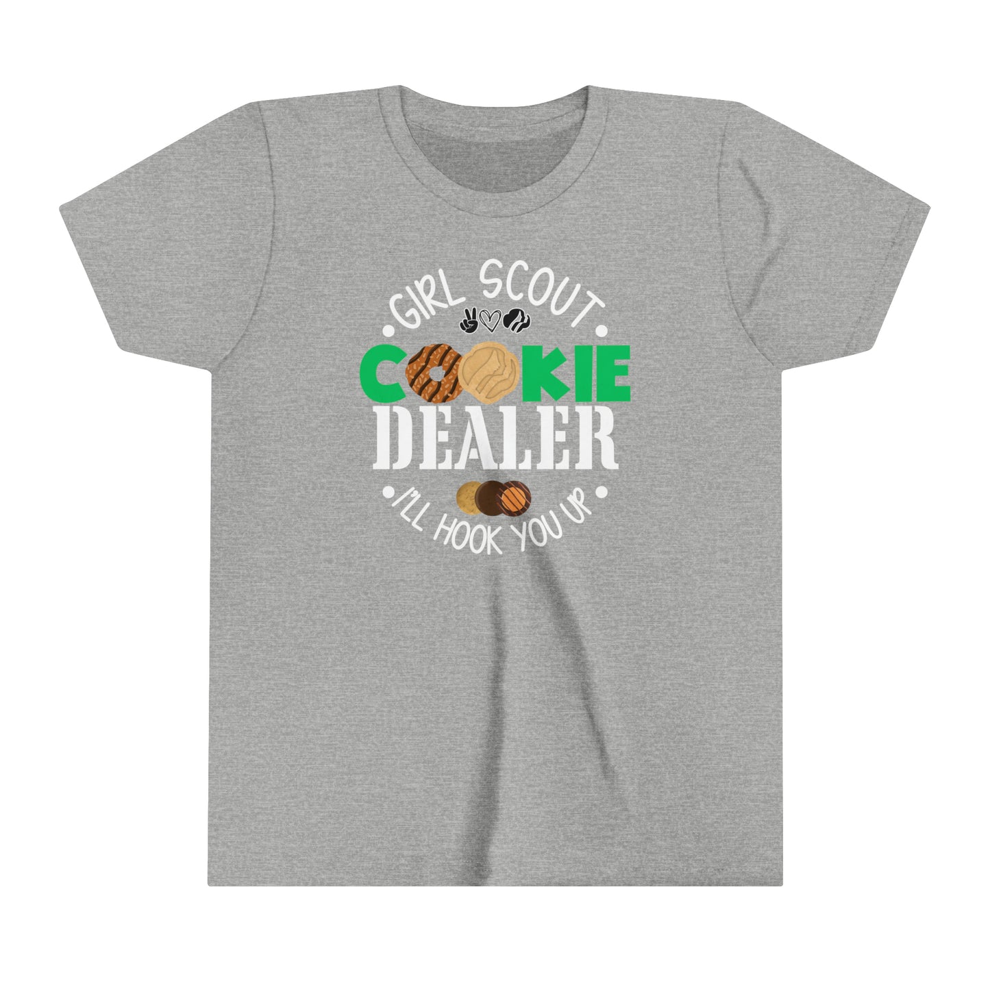 (YOUTH) "Cookie Dealer" Bella Canvas Tee