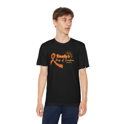 Raelle's Rays of Sunshine (YOUTH) Sport-Tek Athletic Style Tee (FREE SHIPPING)