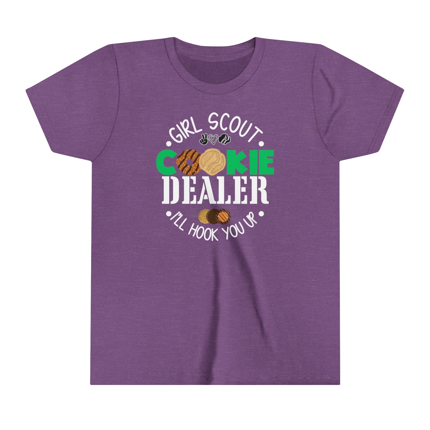 (YOUTH) "Cookie Dealer" Bella Canvas Tee