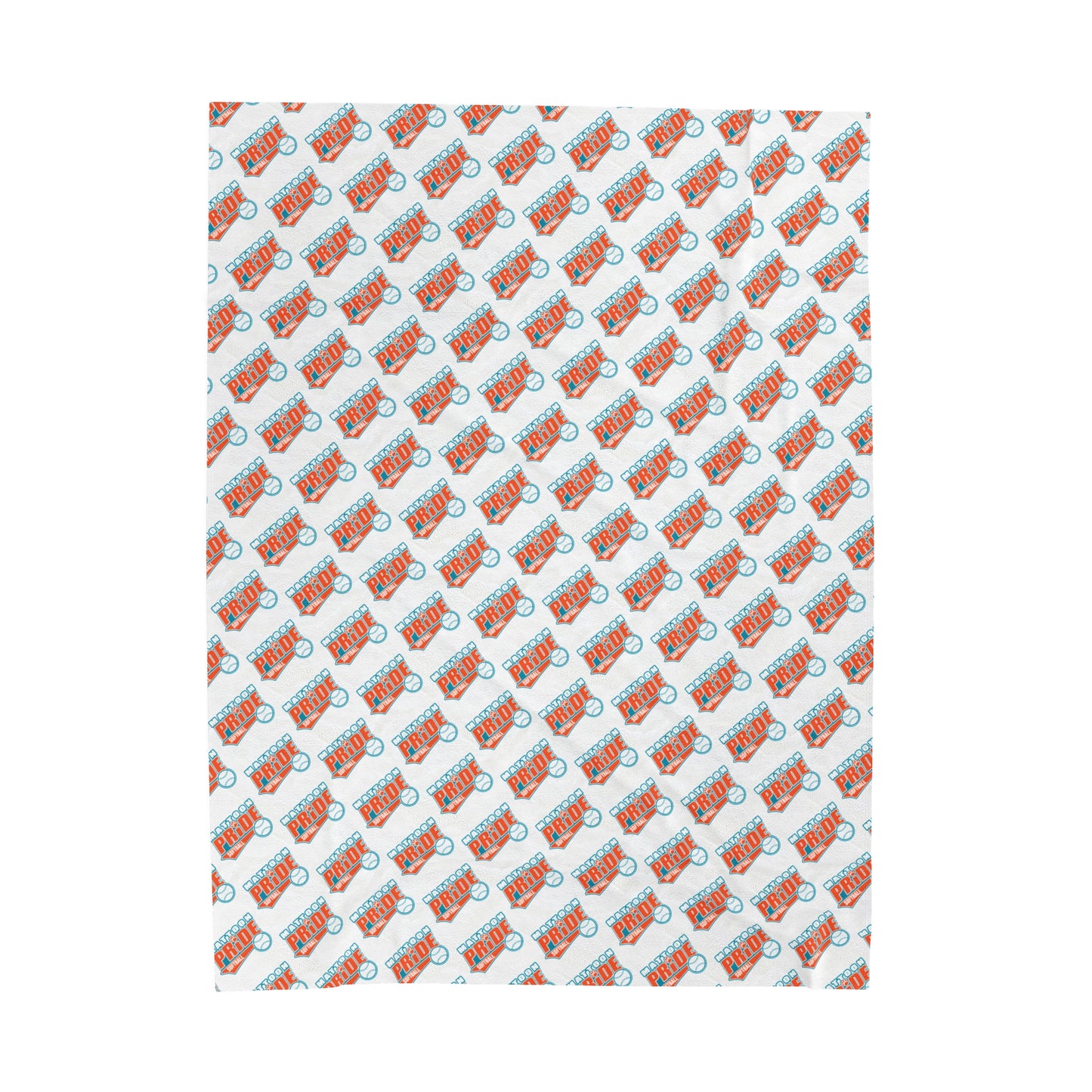 Vintage Pride Softball - Velveteen Plush Blanket