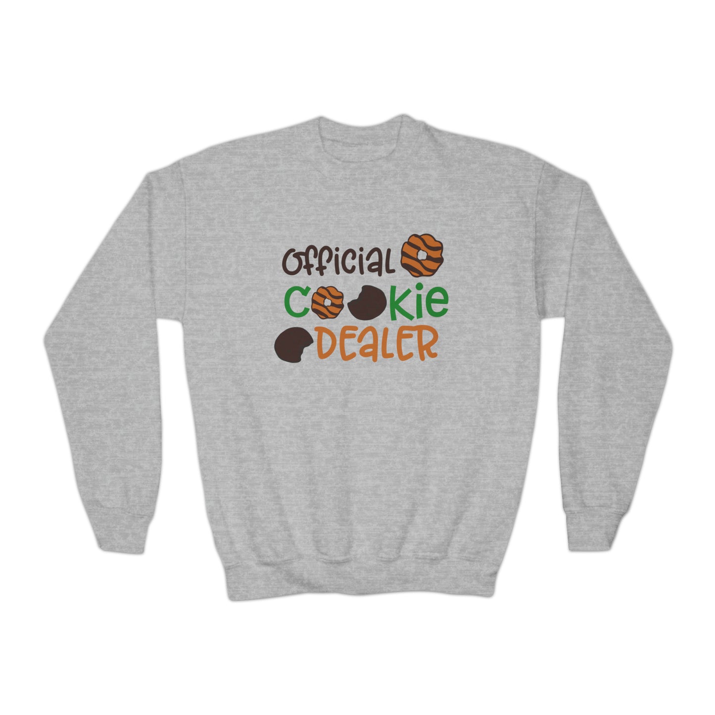 (Youth) "Official Cookie Dealer" Crewneck Sweatshirt