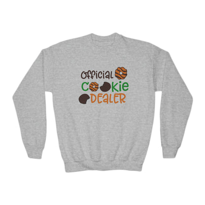(Youth) "Official Cookie Dealer" Crewneck Sweatshirt