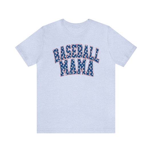 (ADULT) "Baseball Mama"  Bella Canvas Unisex Jersey Short Sleeve Tee