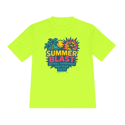 2025 Summer Blast Tournament (ADULT) Tee (ATHLETIC 100% POLYESTER)