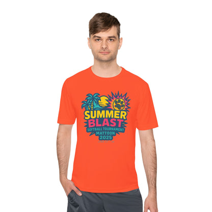 2025 Summer Blast Tournament (ADULT) Tee (ATHLETIC 100% POLYESTER)