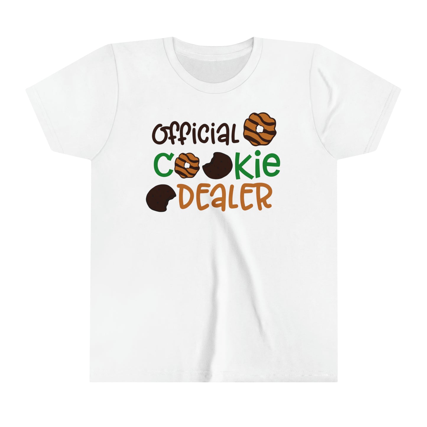 (YOUTH) "Official Cookie Dealer" Bella Canvas Tee
