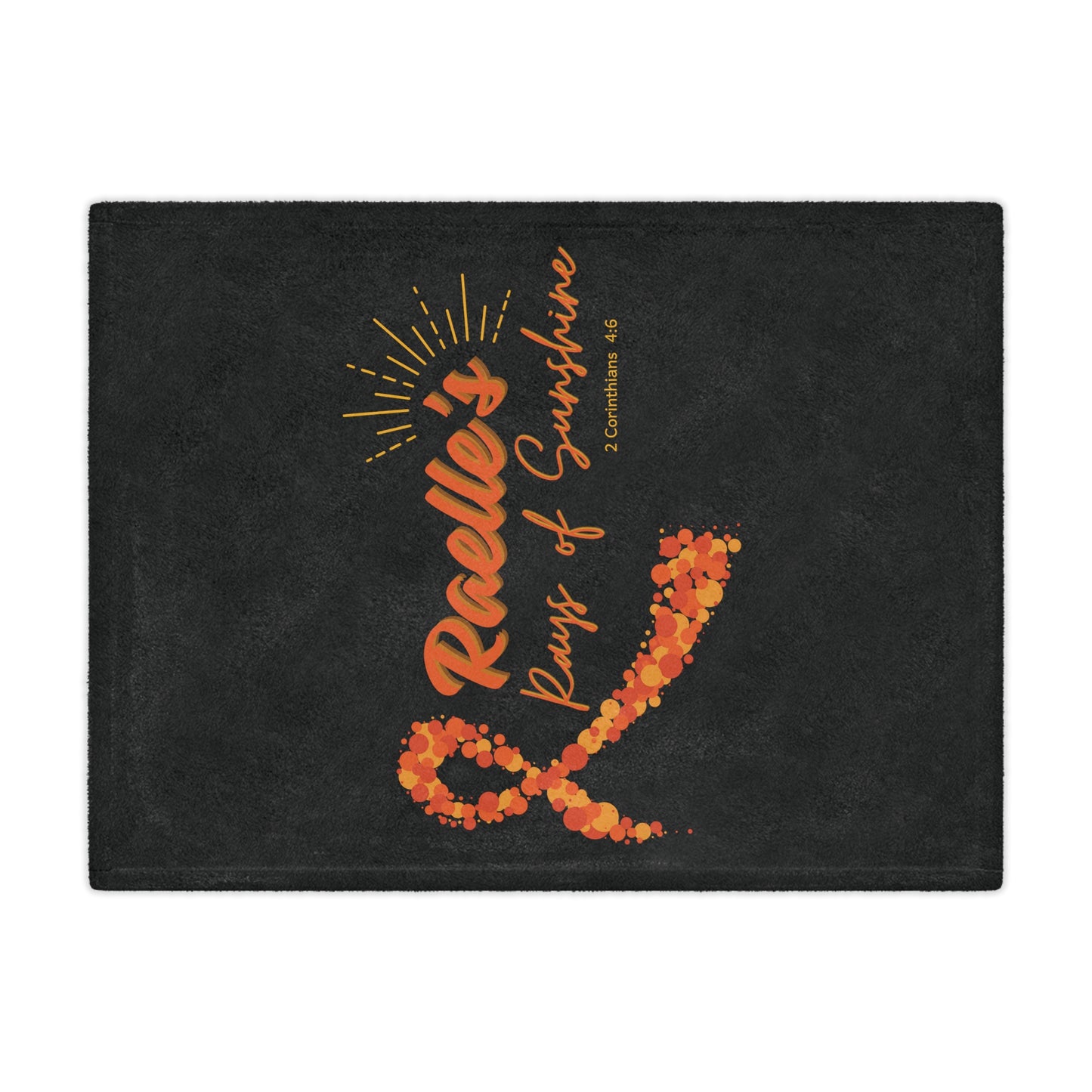 Raelle's Rays of Sunshine Microfiber Blanket - Multiple Sizing Options (FREE SHIPPING)
