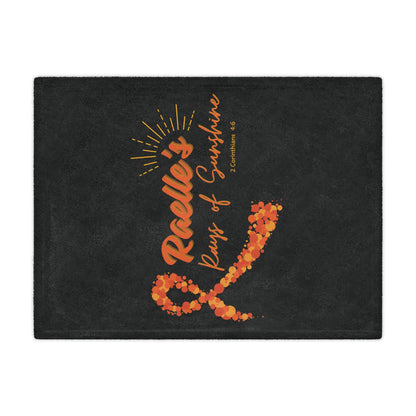 Raelle's Rays of Sunshine Microfiber Blanket - Multiple Sizing Options (FREE SHIPPING)