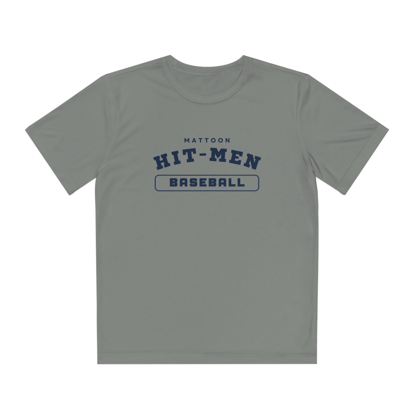 Hit-Men Baseball (YOUTH) Athletic Tee - MULTIPLE COLORS