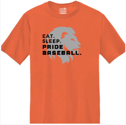Mattoon Pride Baseball Shirt 1109 - Orange