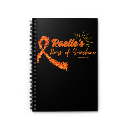 Raelle's Rays of Sunshine Spiral Journal / Notebook - Ruled Line (FREE SHIPPING)