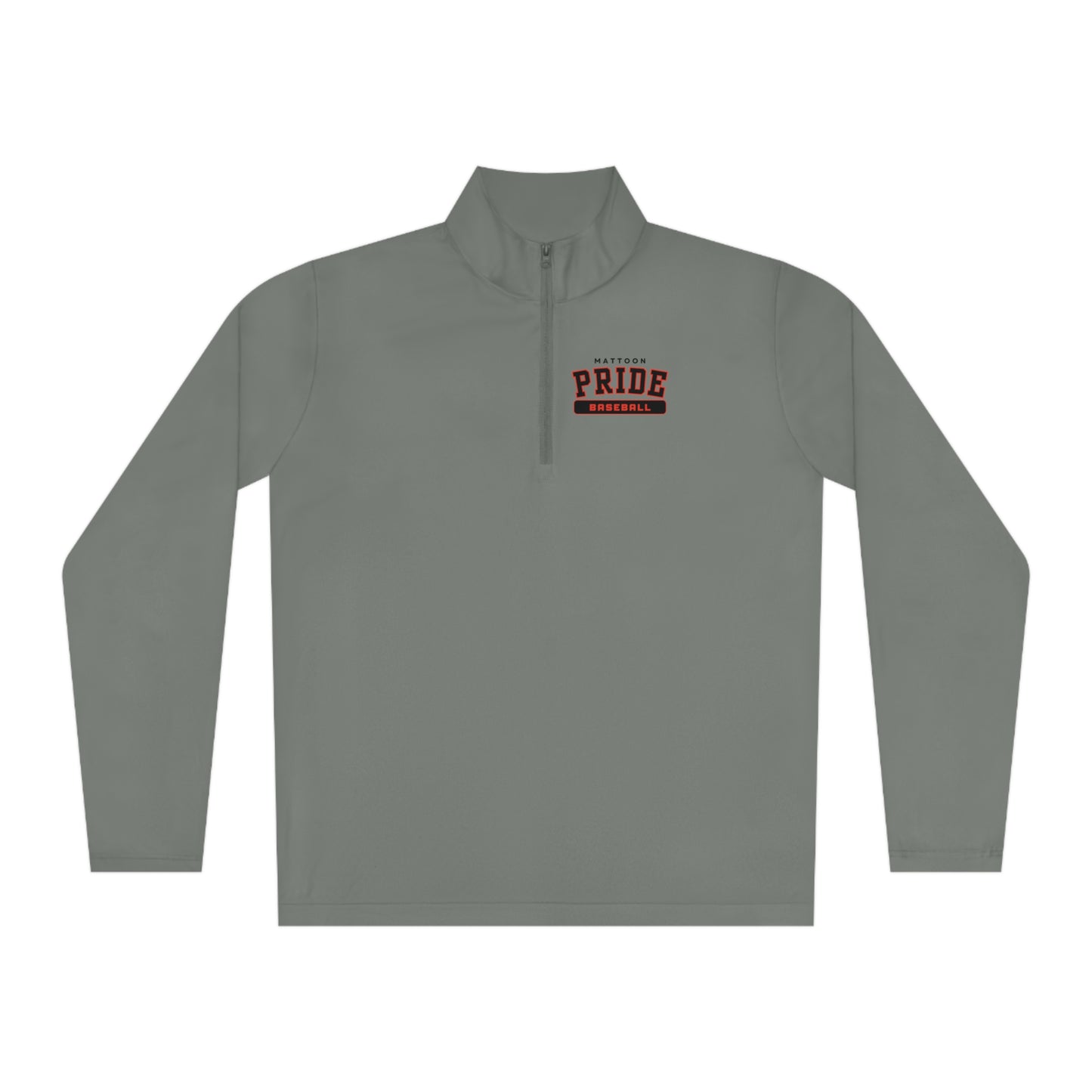 FREE SHIPPING - PRIDE BASEBALL - (ADULT) Unisex Quarter-Zip Pullover