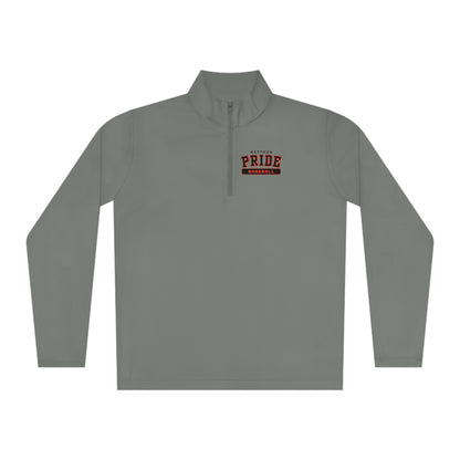 FREE SHIPPING - PRIDE BASEBALL - (ADULT) Unisex Quarter-Zip Pullover