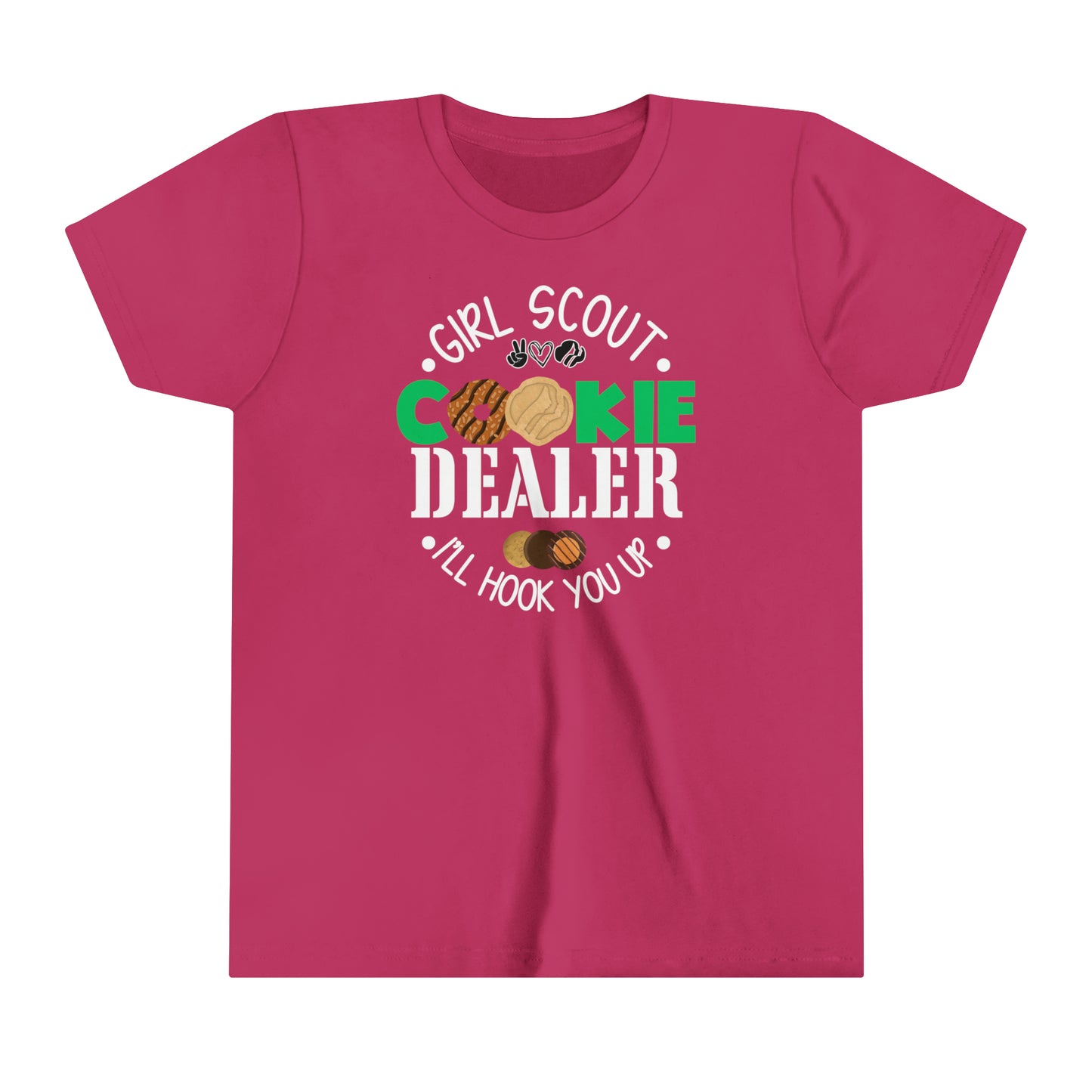 (YOUTH) "Cookie Dealer" Bella Canvas Tee
