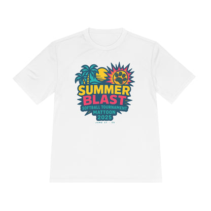 2025 Summer Blast Tournament (ADULT) Tee (ATHLETIC 100% POLYESTER)