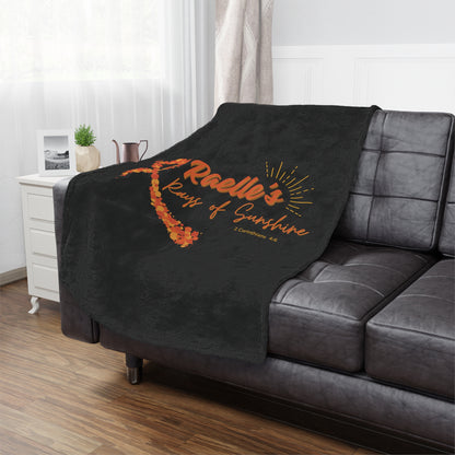 Raelle's Rays of Sunshine Microfiber Blanket - Multiple Sizing Options (FREE SHIPPING)