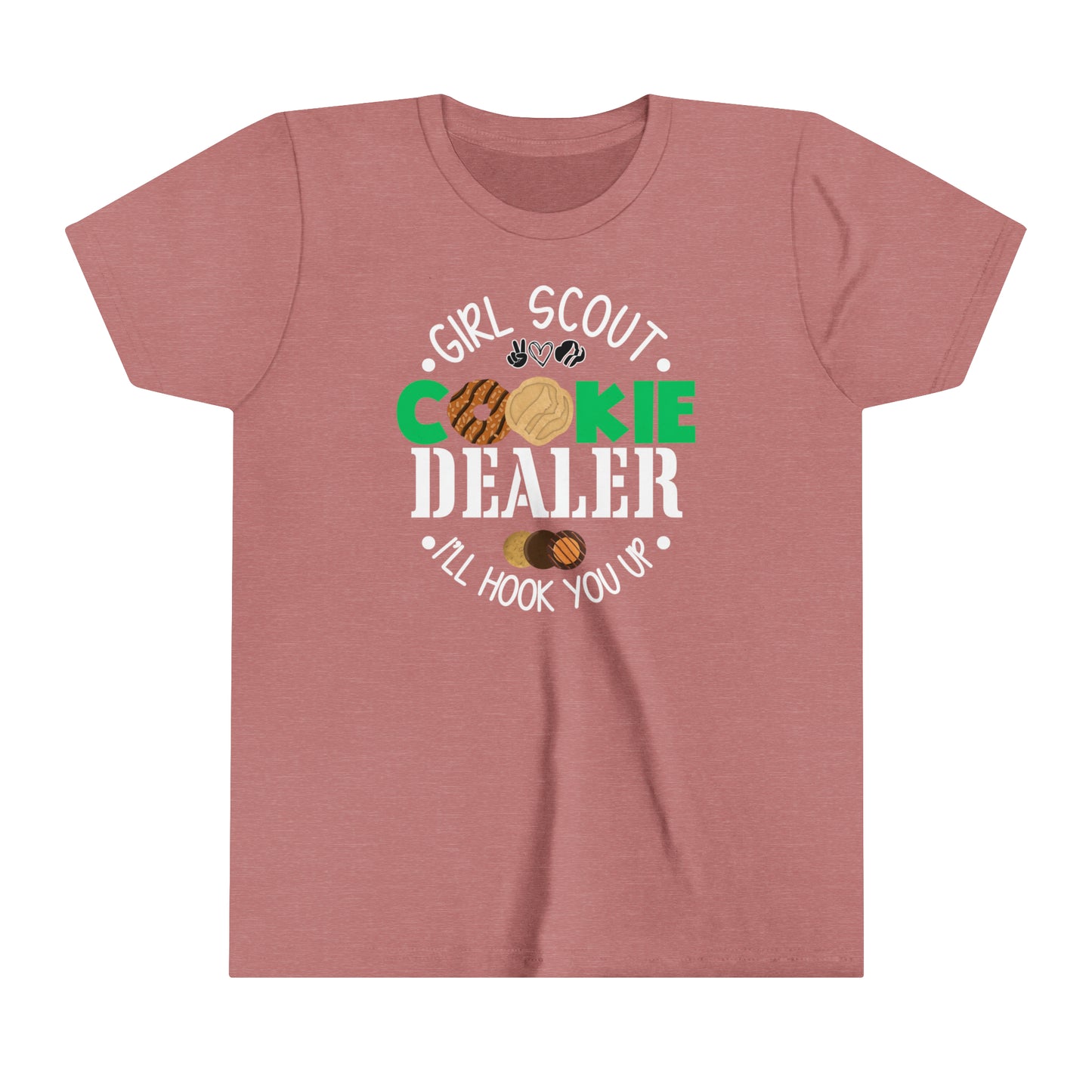 (YOUTH) "Cookie Dealer" Bella Canvas Tee