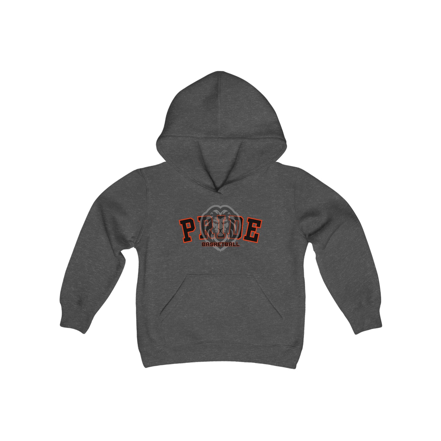 Pride Basketball Youth Heavy Blend Hooded Sweatshirt