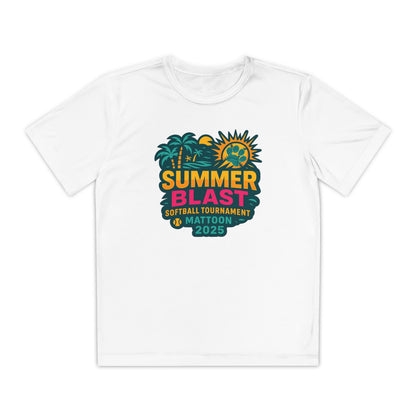 2025 Summer Blast Tournament Tee (ATHLETIC 100% POLYESTER)