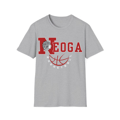 Neoga Indians Basketball Tee (front design only) (free shipping)