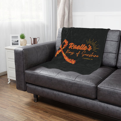 Raelle's Rays of Sunshine Microfiber Blanket - Multiple Sizing Options (FREE SHIPPING)